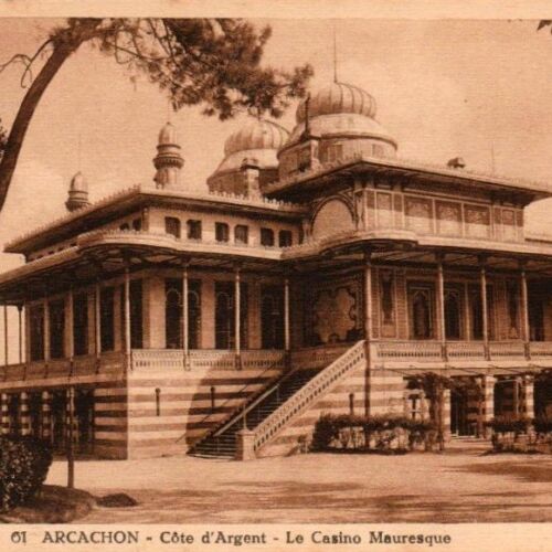 Il a brûlé en 1977 Le casino mauresque