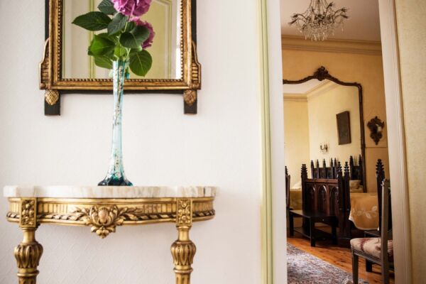 Entrée de la chambre d'hôtes à la villa Saint-Georges Arcachon