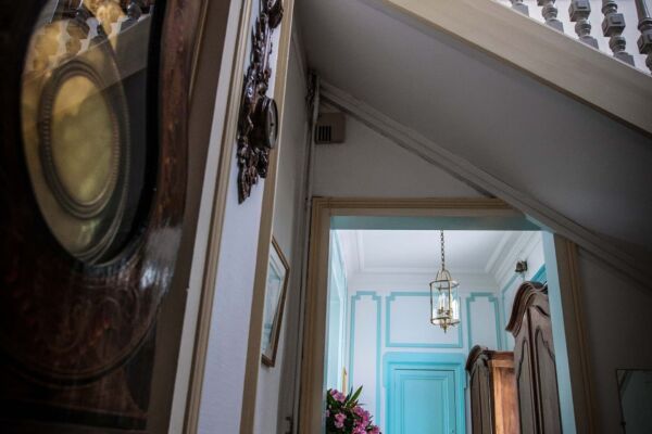 Le vestibule de la Villa Saint-Georges à Arcachon